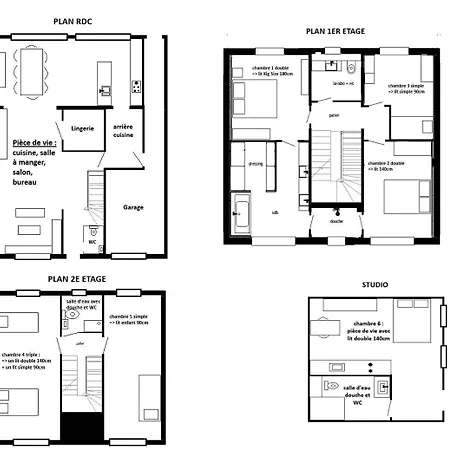 Hébergement de vacances Spacious Family In A Great Location *